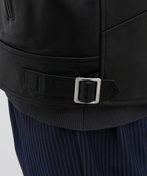 Schott(ショット)の「【Schott / ショット】DOUBLE BREAST RIDERS JACKET(ライダースジャケット・メンズ・ブラック・MEDIUM/LARGE/X-LARGE)」の9枚目の写真