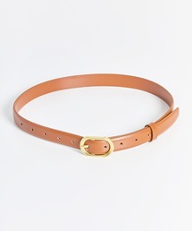 NOELA | ゴールドバックルプレーンベルト(ベルト)