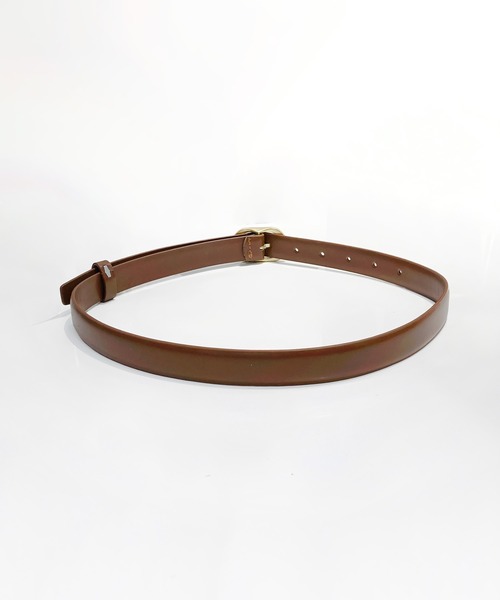 NOELA（ノエラ）の「ゴールドバックルプレーンベルト（ベルト・レディース・ブラック/ブラウン/ベージュ・フリー）」の6枚目の写真