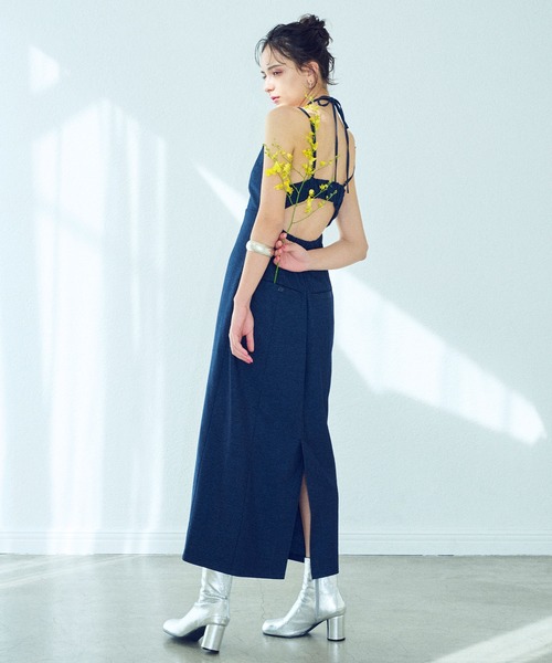 ELLEgirl（エルガール）の「フラワージャガードビスチェ