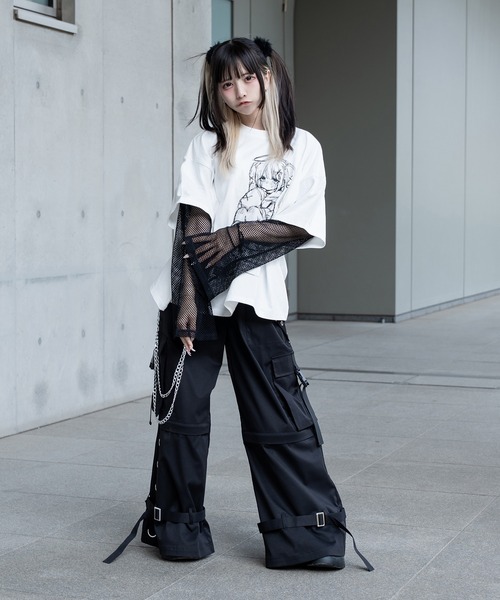 Pal elfy（パルエルフィー）の「パッチ付きカッティングパンツ（その他