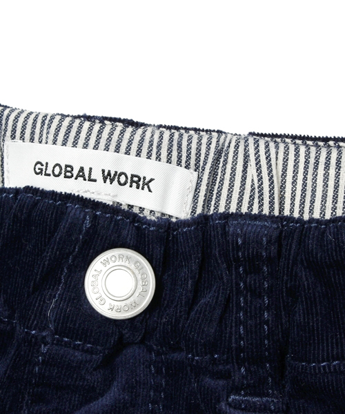 GLOBAL WORK（グローバルワーク）の「【キッズ】ストレッチコーデュロイショートパンツ/566252（その他パンツ・キッズ・ダークブルー/ベージュ/ネイビー/レッド・LARGE/SMALL/MEDIUM/X-LARGE）」の7枚目の写真