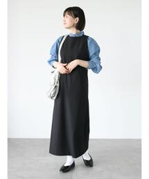 Lugnoncure | サイドスリットジャンパースカート(ワンピース)