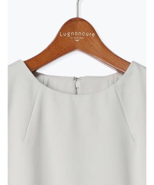 Lugnoncure（ルノンキュール）の「サイドスリットジャンパースカート（ワンピース・レディース・ブラック/ベージュ・F）」の18枚目の写真