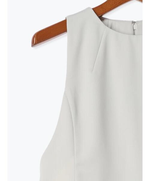 Lugnoncure（ルノンキュール）の「サイドスリットジャンパースカート（ワンピース・レディース・ブラック/ベージュ・F）」の19枚目の写真