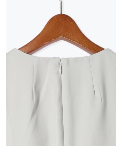 Lugnoncure（ルノンキュール）の「サイドスリットジャンパースカート（ワンピース・レディース・ブラック/ベージュ・F）」の21枚目の写真