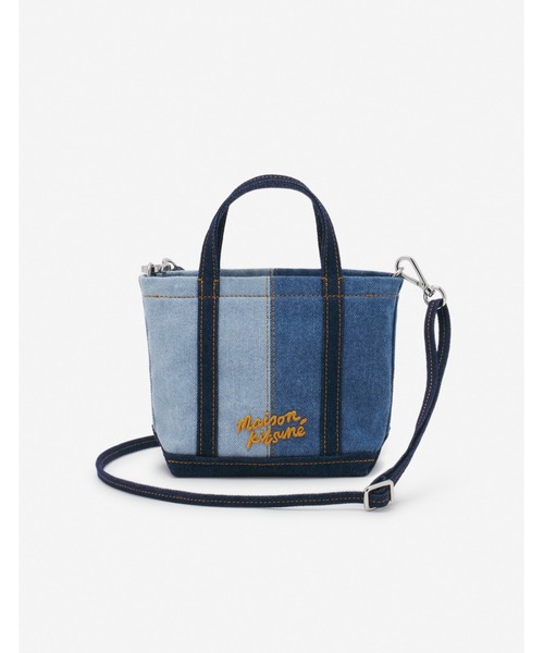 MAISON KITSUNE(メゾンキツネ)★フォックス デニムトート MAISON KITSUNE Maison Kitsune メゾンキツネ Fox Head Medium