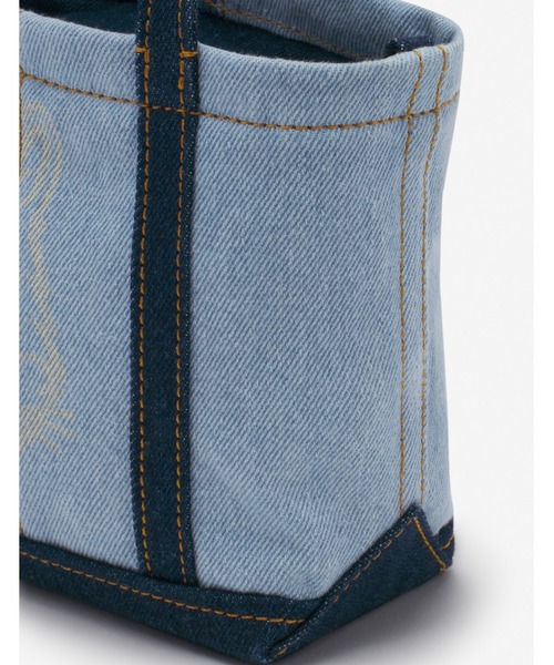Maison Kitsune（メゾンキツネ）の「FOX HEAD MINI DENIM TOTE