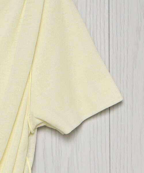 H　BEAUTY&YOUTH UNITED ARROWS（エイチビューティーアンドユースユナイテッドアローズ）の「＜H＞ツイストショートスリーブカットソー（Tシャツ/カットソー・レディース・ブラック/クリーム・FREE）」の8枚目の写真