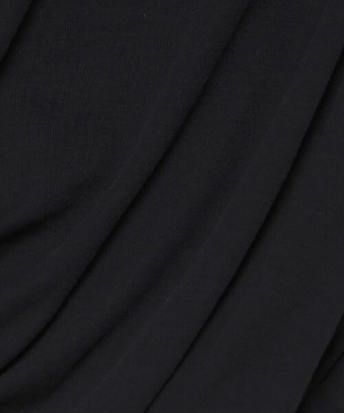 H　BEAUTY&YOUTH UNITED ARROWS（エイチビューティーアンドユースユナイテッドアローズ）の「＜H＞ツイストショートスリーブカットソー（Tシャツ/カットソー・レディース・ブラック/クリーム・FREE）」の12枚目の写真