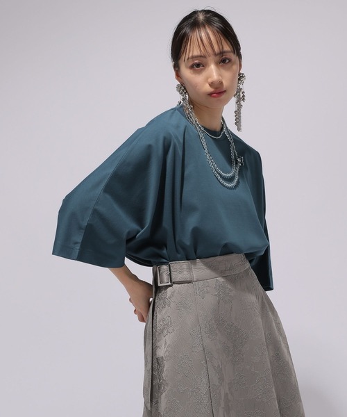 HARE（ハレ）の「ポンチドルマンカットソー(HARE)（Tシャツ/カットソー・レディース・ブラック/ホワイト/ブルー・FREE）」の16枚目の写真