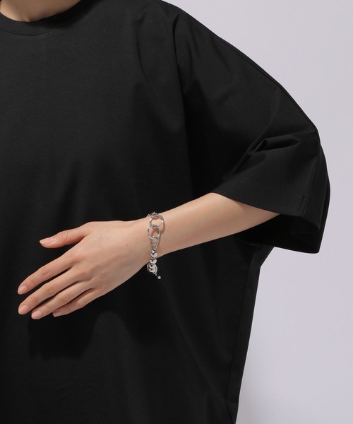 HARE（ハレ）の「ポンチドルマンカットソー(HARE)（Tシャツ/カットソー・レディース・ブラック/ホワイト/ブルー・FREE）」の22枚目の写真