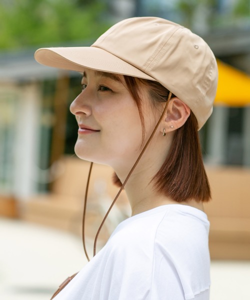 ヒモ付き撥水キャップ（キャップ）｜14+（イチヨンプラス）の