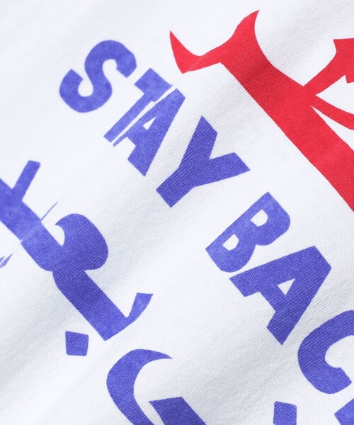 NECESSARY or UNNECESSARY(ネセサリーオアアンネセサリー)の「NECESSARY or UNNECESSARY / DANGER プリントTシャツ(Tシャツ/カットソー・メンズ・ブラック/ホワイト・LARGE/MEDIUM)」の9枚目の写真