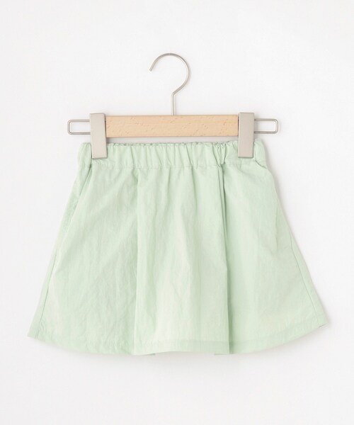 SHOO・LA・RUE（シューラルー）の「◆【110-140cm/水陸両用】インパン付きスカート（スカート・キッズ・ブラック/グリーン系/ベージュ/サックスブルー・12/11/14/13）」の3枚目の写真