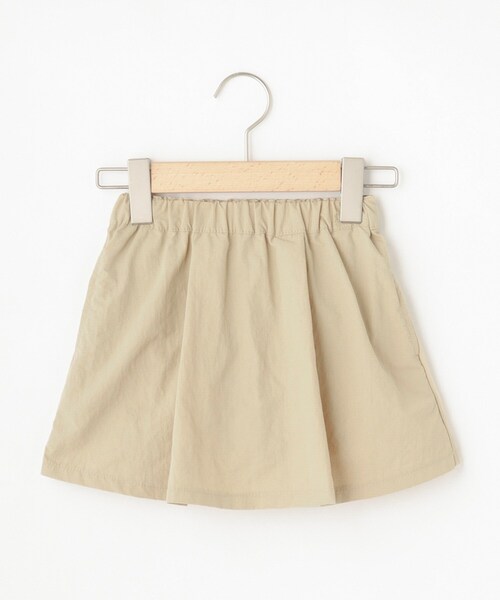 SHOO・LA・RUE（シューラルー）の「◆【110-140cm/水陸両用】インパン付きスカート（スカート・キッズ・ブラック/グリーン系/ベージュ/サックスブルー・12/11/14/13）」の2枚目の写真