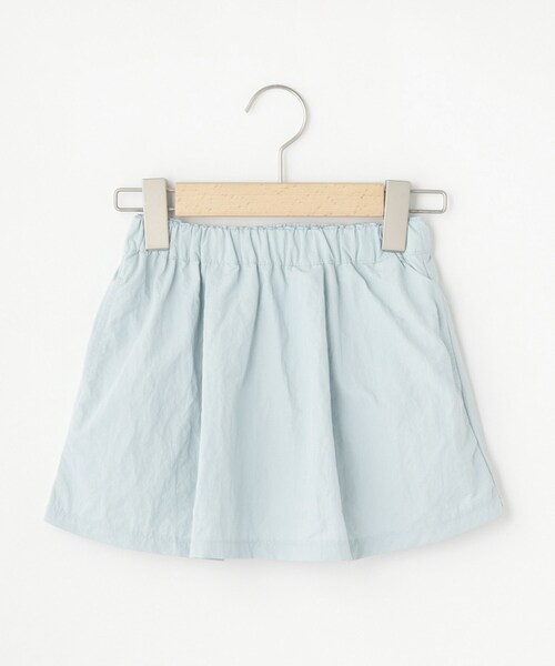 SHOO・LA・RUE（シューラルー）の「◆【110-140cm/水陸両用】インパン付きスカート（スカート・キッズ・ブラック/グリーン系/ベージュ/サックスブルー・12/11/14/13）」の4枚目の写真