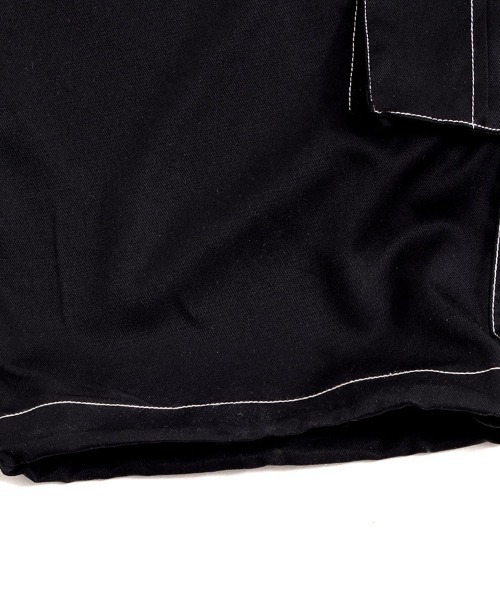 SILVER BULLET(シルバーバレット)の「『SILVER BULLET SELECT AP/シルバーバレットセレクト』EYELET付き2WAYカーゴパンツ(カーゴパンツ・メンズ・ブラック/ブラック×ホワイト・M/L)」の20枚目の写真