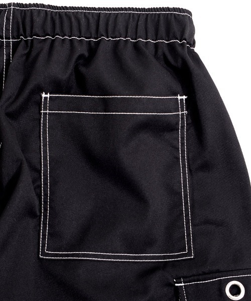 SILVER BULLET(シルバーバレット)の「『SILVER BULLET SELECT AP/シルバーバレットセレクト』EYELET付き2WAYカーゴパンツ(カーゴパンツ・メンズ・ブラック/ブラック×ホワイト・M/L)」の21枚目の写真