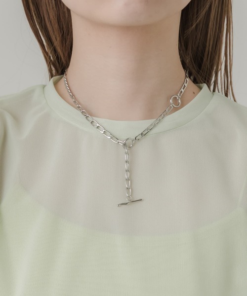 SMELLY（スメリー）の「コンビチェーン2WAYネックレス（ネックレス・レディース・シルバー・-）」の2枚目の写真