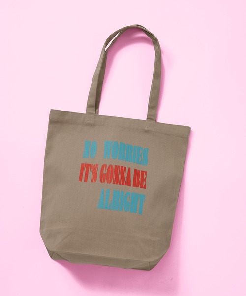 トートバッグ Logo Print Tote Bag Logo Print Tote Bag - MISTREASS