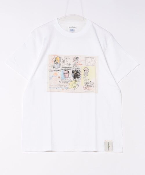 BASQUIAT アートプリント Tシャツ セール】【JEAN-MICHEL BASQUIAT】 アートプリント Tシャツ（T