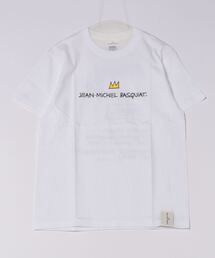 【JEAN-MICHEL BASQUIAT】 アートプリント Tシャツ
