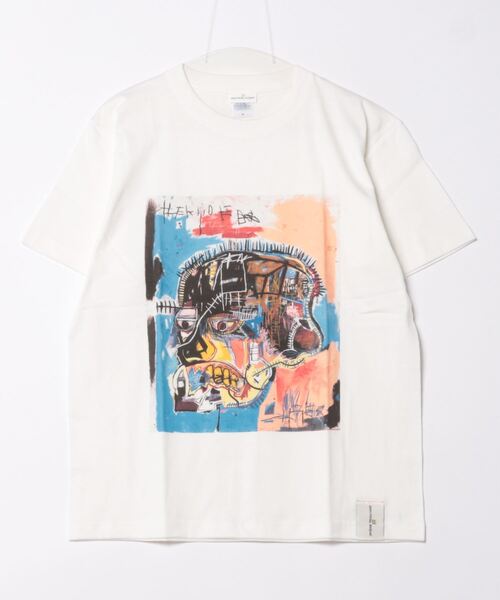 BASQUIAT アートプリント Tシャツ