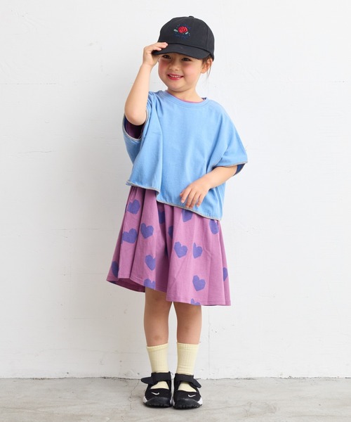 HOGAN RANCH WEAR(ホーガンランチウエア)の「ハンソデキャンディーペーパーワンピース(80~140cm)(ワンピース・キッズ・グリーン/レッド/パープル/チェック/ブラック/ライトブルー・100/130/120/80/140/110/95/90)」の17枚目の写真