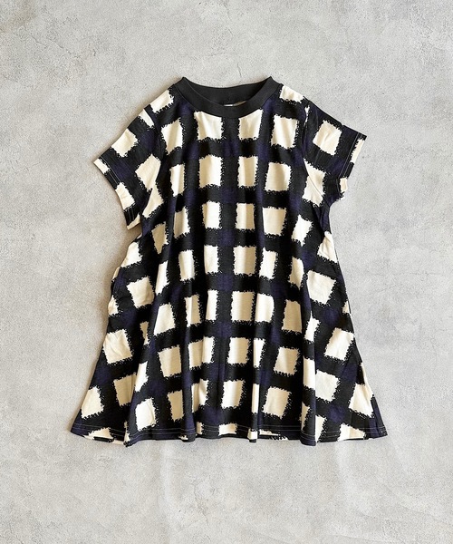 HOGAN RANCH WEAR(ホーガンランチウエア)の「ハンソデキャンディーペーパーワンピース(80~140cm)(ワンピース・キッズ・グリーン/レッド/パープル/チェック/ブラック/ライトブルー・100/130/120/80/140/110/95/90)」の19枚目の写真