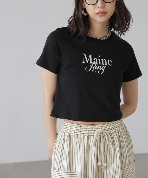 FREE'S MART(フリーズマート)の「ショート丈ロゴTシャツ(Tシャツ/カットソー・レディース・ホワイト/ブラック/ピンク・FREE)」の21枚目の写真