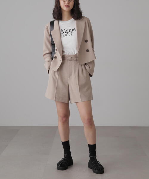 FREE'S MART(フリーズマート)の「ショート丈ロゴTシャツ(Tシャツ/カットソー・レディース・ホワイト/ブラック/ピンク・FREE)」の19枚目の写真