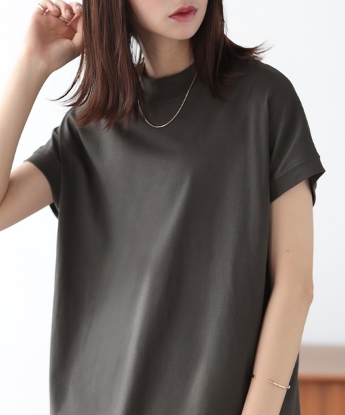セール】モックネックトップス（Tシャツ/カットソー）｜SUNFLOWER