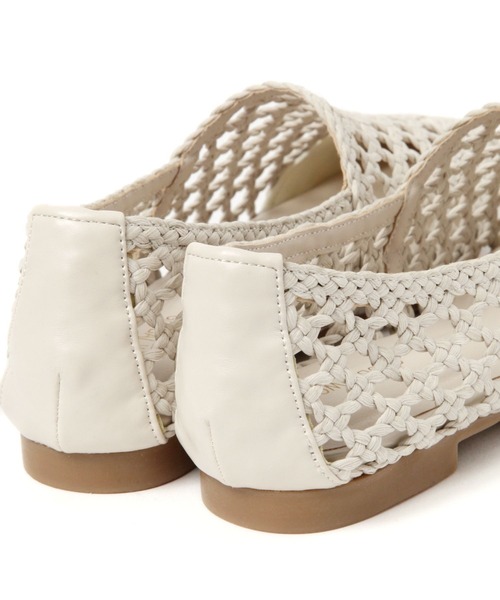 GLOBAL WORK（グローバルワーク）の「らくっションメッシュパンプス/115400（パンプス・レディース・ブラック/ブラウン/アイボリー・MEDIUM/LARGE）」の15枚目の写真