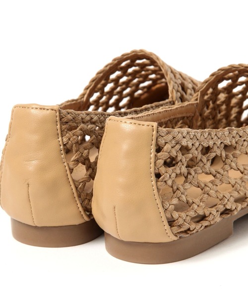 GLOBAL WORK（グローバルワーク）の「らくっションメッシュパンプス/115400（パンプス・レディース・ブラック/ブラウン/アイボリー・MEDIUM/LARGE）」の17枚目の写真