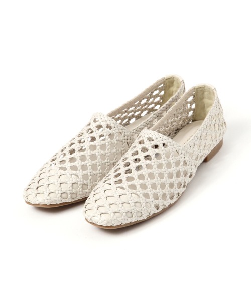 GLOBAL WORK（グローバルワーク）の「らくっションメッシュパンプス/115400（パンプス・レディース・ブラック/ブラウン/アイボリー・MEDIUM/LARGE）」の4枚目の写真