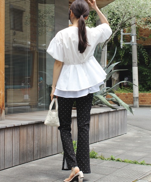 INCEDE（インシード）の「スーパーストレッチパンツ（その他パンツ・レディース・スミクロ/ブラック・M/L/LL/3L）」の14枚目の写真