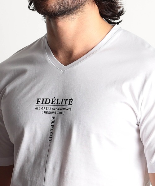 HIDEAWAYS NICOLE（ハイダウェイニコル）の「激シルケットロゴプリント半袖Tシャツ（Tシャツ/カットソー・メンズ・ホワイト/ブラック/ブラック系その他/ホワイト系その他・LARGE/MEDIUM/XX-LARGE/X-LARGE）」の11枚目の写真