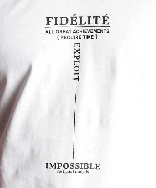 HIDEAWAYS NICOLE（ハイダウェイニコル）の「激シルケットロゴプリント半袖Tシャツ（Tシャツ/カットソー・メンズ・ホワイト/ブラック/ブラック系その他/ホワイト系その他・LARGE/MEDIUM/XX-LARGE/X-LARGE）」の15枚目の写真