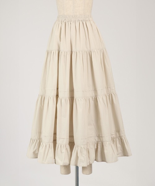 ティアードロングスカート（スカート）｜1chaku.（イッチャク） pattayablatt.com