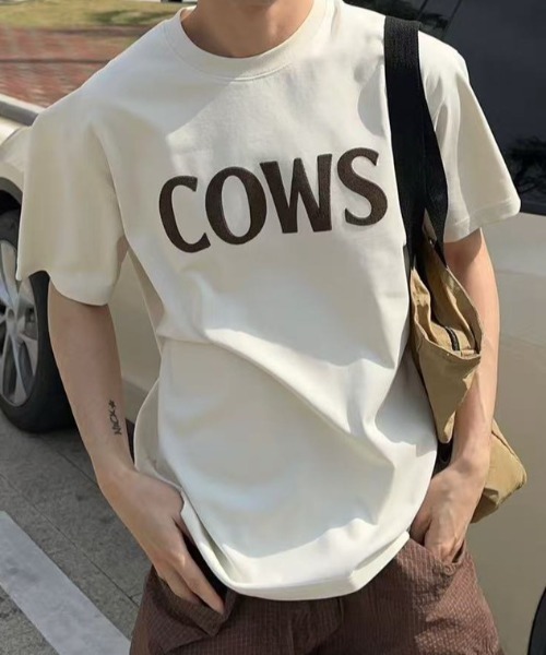 CREARE -LINO-(クレアーレリノ)の「立体ロゴTシャツ/カットソー(Tシャツ/カットソー・メンズ・ホワイト/チャコールグレー/ホワイト系その他/ブラック・LARGE/MEDIUM/M/L)」の3枚目の写真