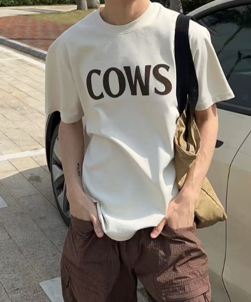 CREARE -LINO-(クレアーレリノ)の「立体ロゴTシャツ/カットソー(Tシャツ/カットソー・メンズ・ホワイト/チャコールグレー/ホワイト系その他/ブラック・LARGE/MEDIUM/M/L)」の17枚目の写真
