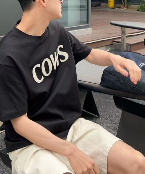 CREARE -LINO-(クレアーレリノ)の「立体ロゴTシャツ/カットソー(Tシャツ/カットソー・メンズ・ホワイト/チャコールグレー/ホワイト系その他/ブラック・LARGE/MEDIUM/M/L)」の15枚目の写真