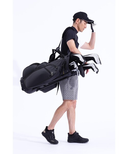New Balance ニューバランス キャディバッグ ゴールドロゴ スタンド New Balance Golf ニューバランス WORLD スタンドキャディバッグ