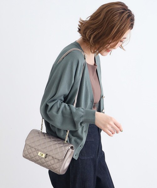 grove（グローブ）の「◆キルトチェーンショルダー（ショルダーバッグ・レディース・ベビーピンク/シルバー系その他/ブラック/ライトグレー・00）」の15枚目の写真