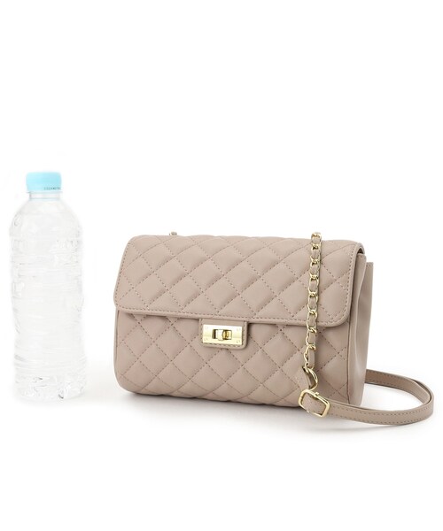 grove（グローブ）の「◆キルトチェーンショルダー（ショルダーバッグ・レディース・ベビーピンク/シルバー系その他/ブラック/ライトグレー・00）」の21枚目の写真