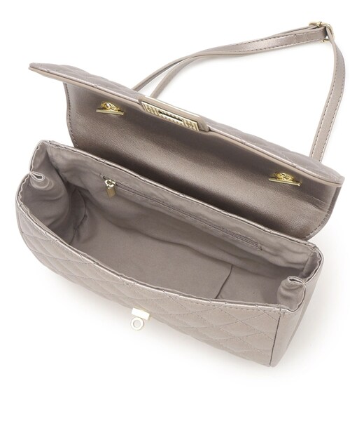 grove（グローブ）の「◆キルトチェーンショルダー（ショルダーバッグ・レディース・ベビーピンク/シルバー系その他/ブラック/ライトグレー・00）」の9枚目の写真