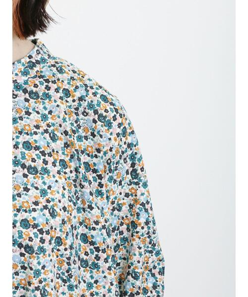 Samansa Mos2(サマンサ モスモス)の「【接触冷感】柄アソートティアードワンピース(ワンピース・レディース・キナリ/オフホワイト/レッド/ブラック/チャコールグレー/ブルー・F)」の20枚目の写真