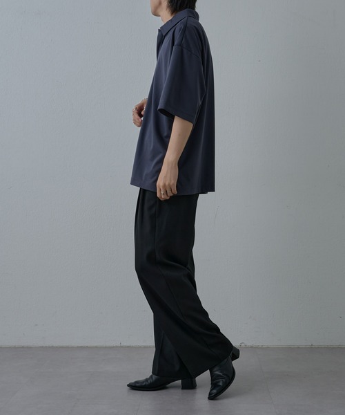 COLONY 2139（コロニートゥーワンスリーナイン）の「サステナポンチスキッパー半袖Tシャツ（Tシャツ/カットソー・メンズ・ホワイト/チャコールグレー/ブラック・MEDIUM/LARGE）」の16枚目の写真