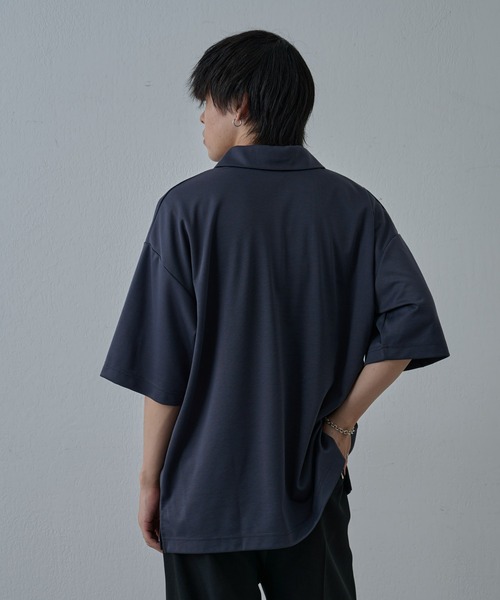 COLONY 2139（コロニートゥーワンスリーナイン）の「サステナポンチスキッパー半袖Tシャツ（Tシャツ/カットソー・メンズ・ホワイト/チャコールグレー/ブラック・MEDIUM/LARGE）」の13枚目の写真